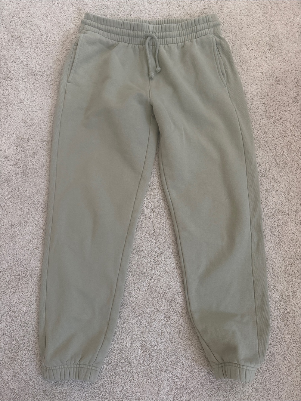 TNA Aritzia Sage Green Sweatpants